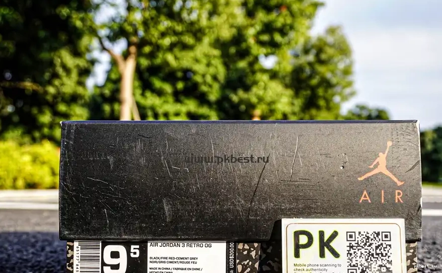 Cement Retro SHIP TO PK Jordan GOD READY Air 3 RETAIL MATERIALS Black 0517